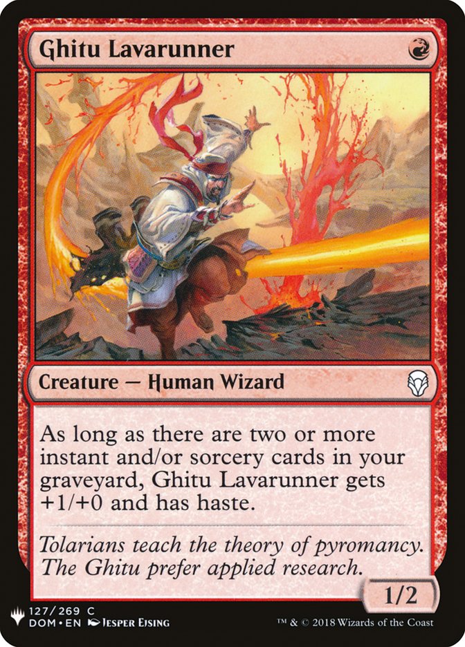 Ghitu Lavarunner [Mystery Booster] 