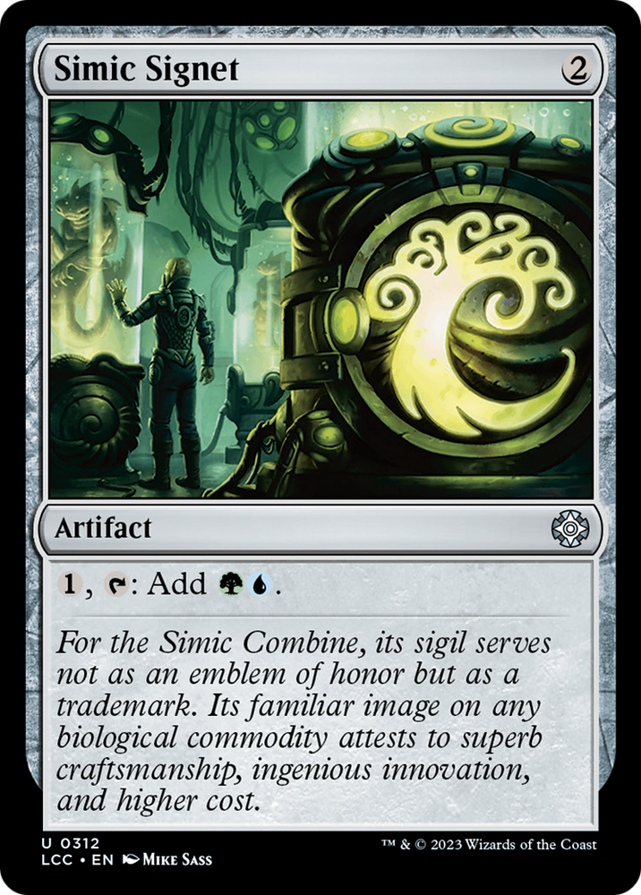 Simic Signet [The Lost Caverns of Ixalan Commander] 