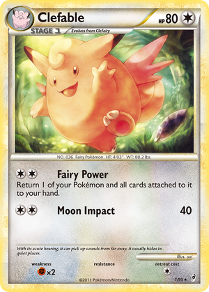 Clefable (1/95) [HeartGold &amp; SoulSilver: Call of Legends] 