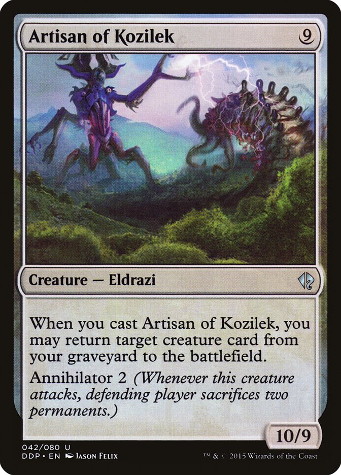 Artisan of Kozilek [Duel Decks: Zendikar vs. Eldrazi]