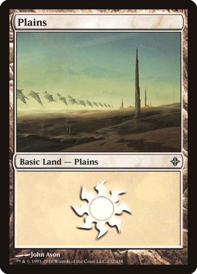 Plains (232) [Rise of the Eldrazi] 