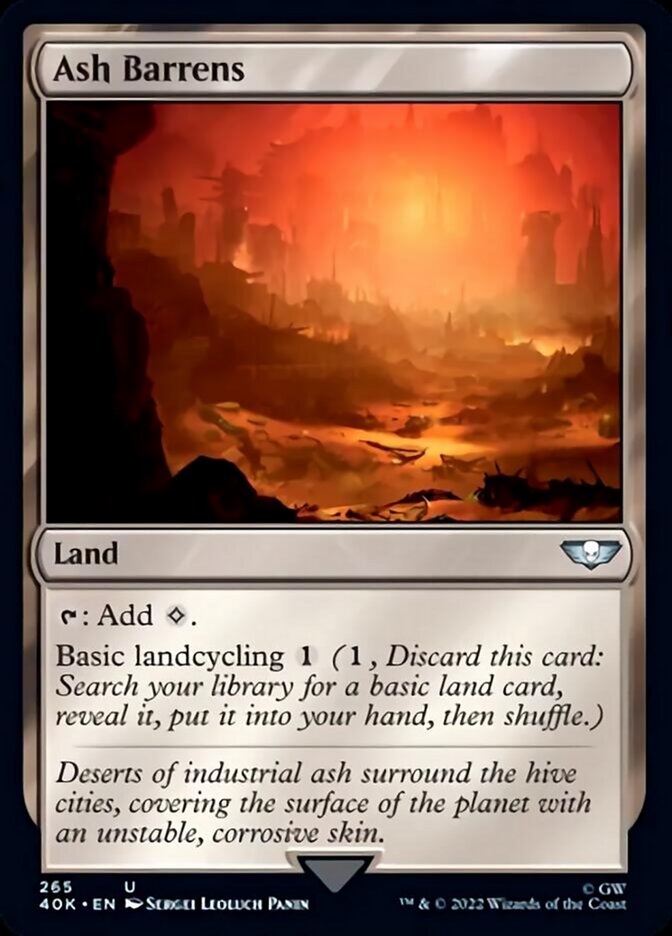 Ash Barrens [Warhammer 40,000] 