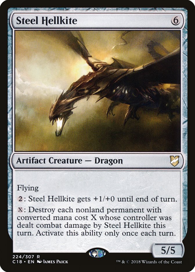 Steel Hellkite [Commander 2018] 