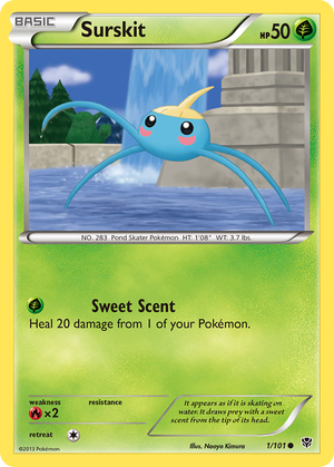 Surskit (1/101) [Black &amp; White: Plasma Blast] 