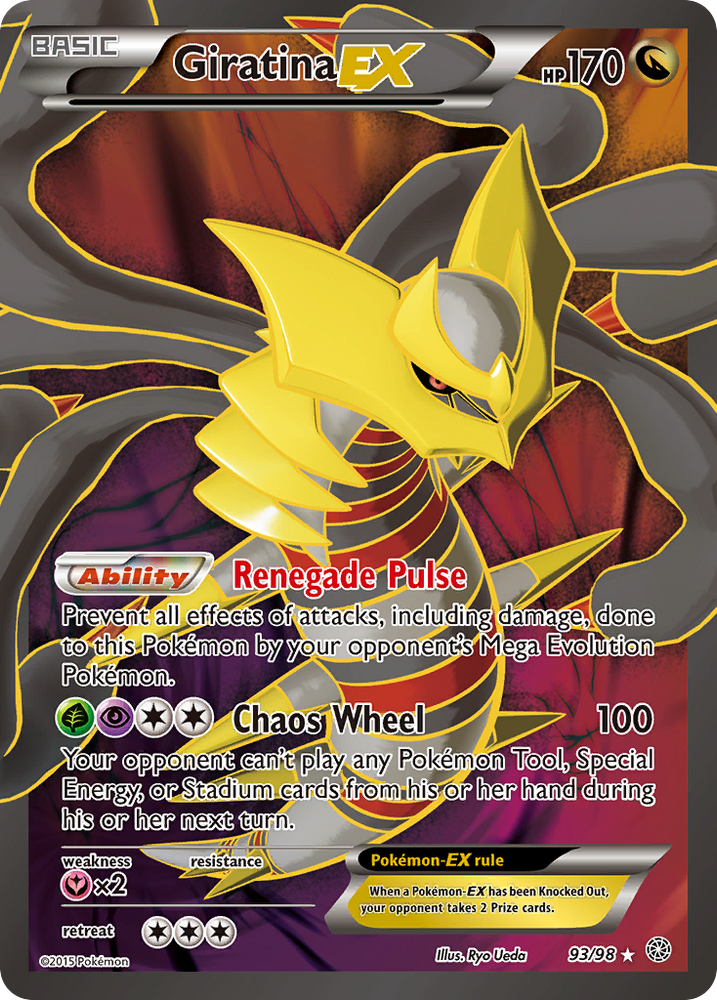 Giratina EX (93/98) [XY: Ancient Origins] 