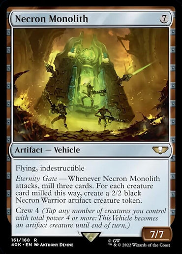 Necron Monolith (Surge Foil) [Warhammer 40,000]