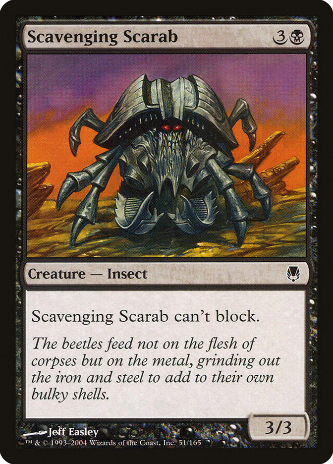 Scavenging Scarab [Darksteel] 