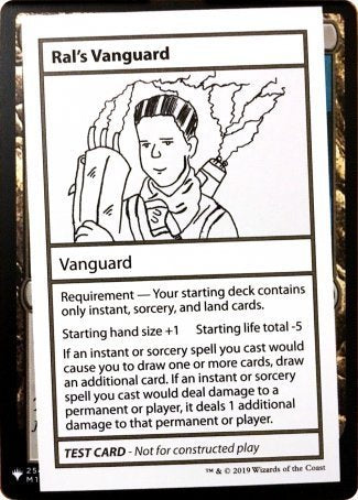 Ral's Vanguard (2021 Edition) [Mystery Booster Playtest Cards] 