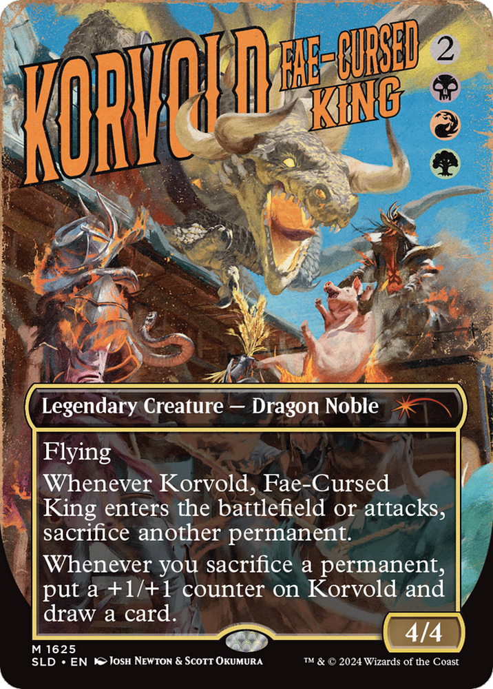 Korvold, Fae-Cursed King [Secret Lair Drop Series] 