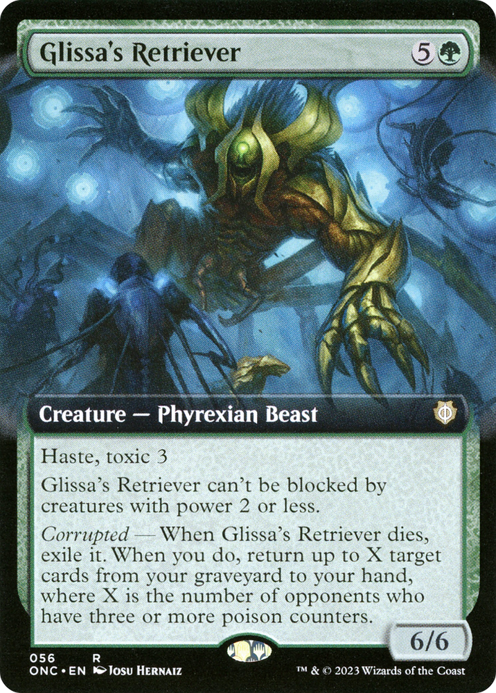 Glissa's Retriever (Extended Art) [Phyrexia: All Will Be One Commander] 