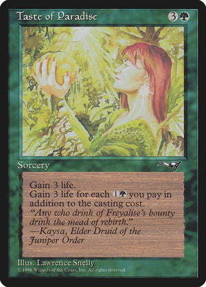 Taste of Paradise (Holding Fruit) [Alliances] 