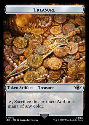 Treasure Token [The Lord of the Rings: Tales of Middle-Earth Tokens] 