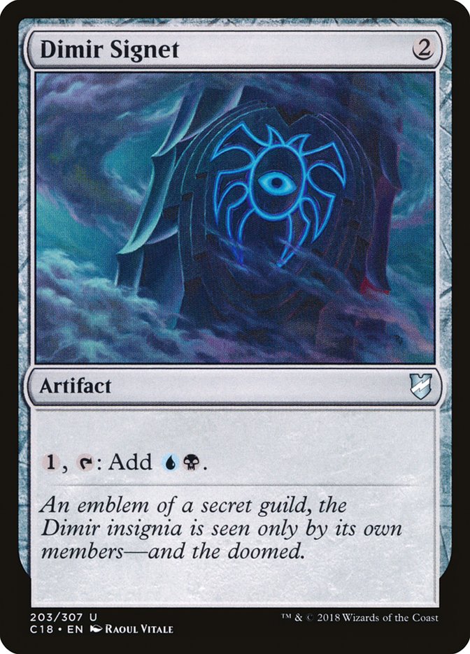 Dimir Signet [Commander 2018]