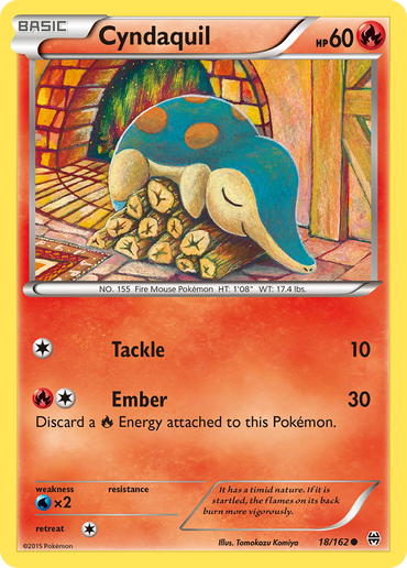 Cyndaquil (18/162) [XY: BREAKthrough] 