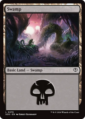 Swamp (0276) [Secrets of Strixhaven]