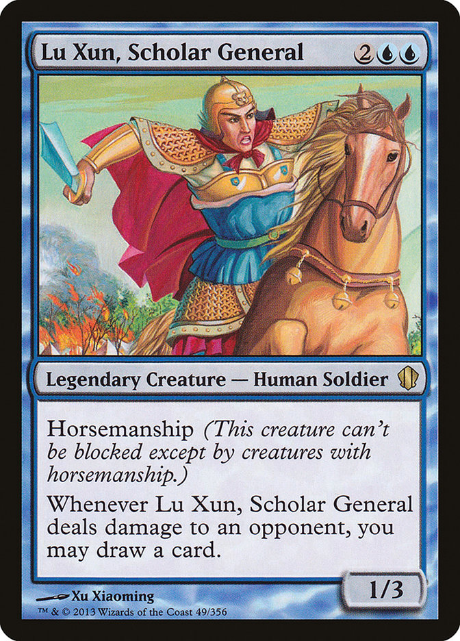 Lu Xun, Scholar General [Commander 2013] 