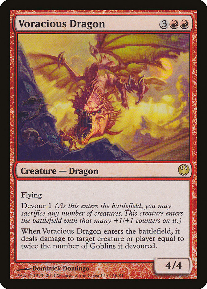 Voracious Dragon [Duel Decks: Knights vs. Dragons] 