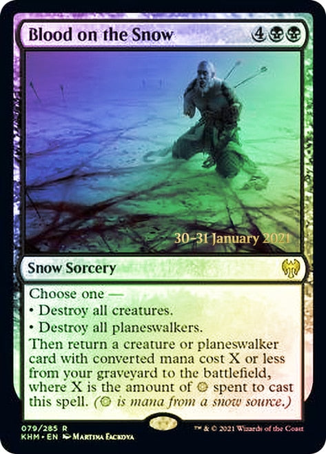 Blood on the Snow [Kaldheim Prerelease Promos] 