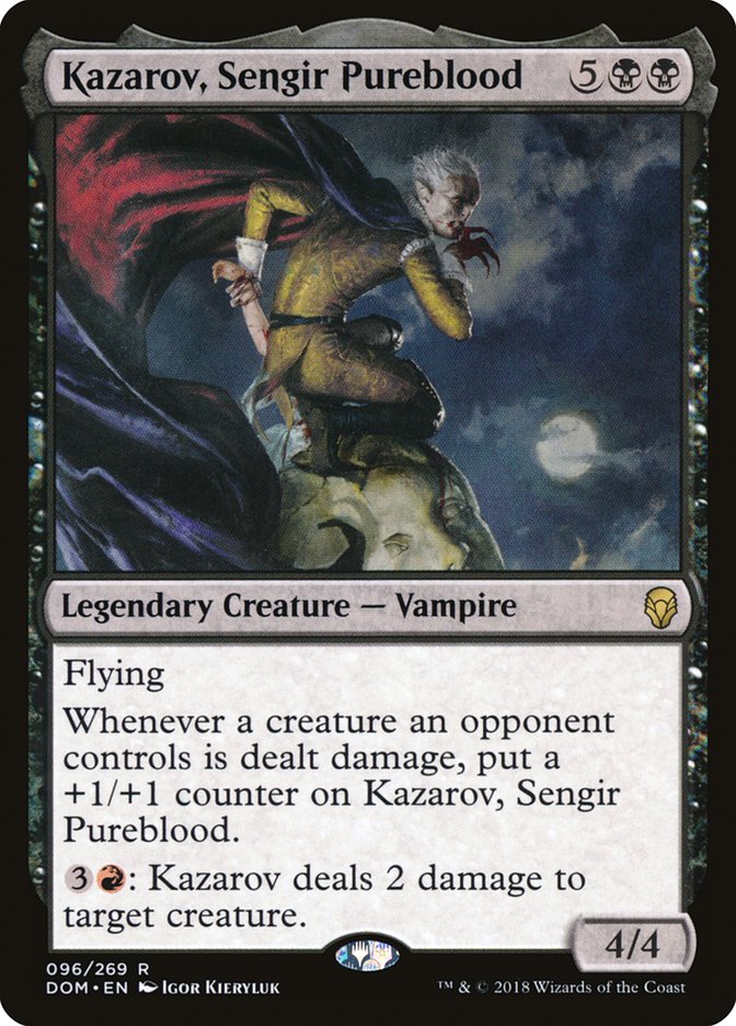 Kazarov, Sengir Pureblood [Dominaria] 