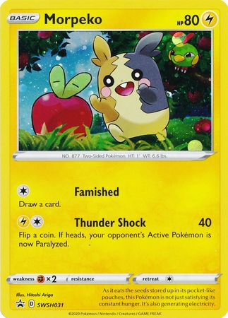 Morpeko (SWSH031) [Sword &amp; Shield: Black Star Promos] 