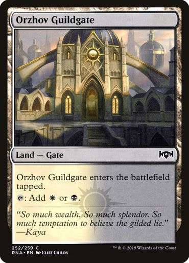 Orzhov Guildgate (252/259) [Ravnica Allegiance] 