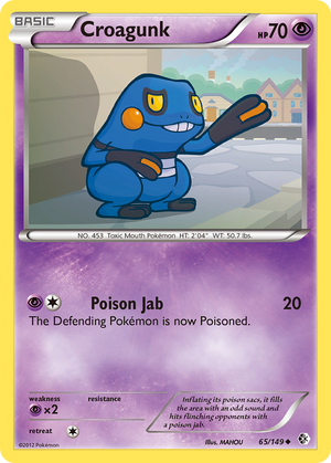 Croagunk (65/149) [Black &amp; White: Boundaries Crossed] 