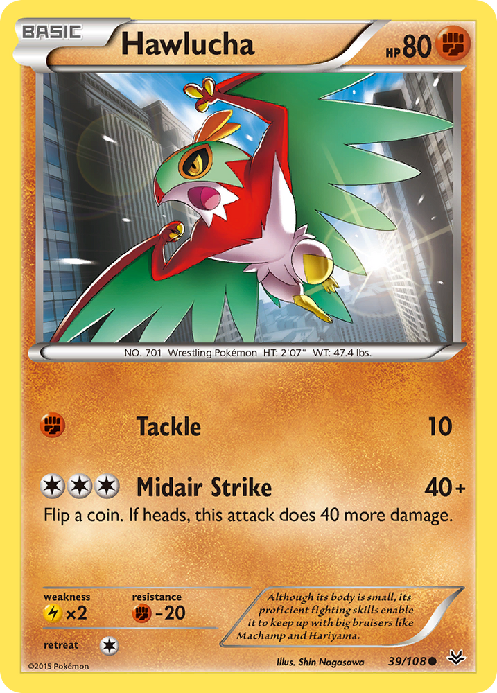 Hawlucha (39/108) [XY: Roaring Skies] 