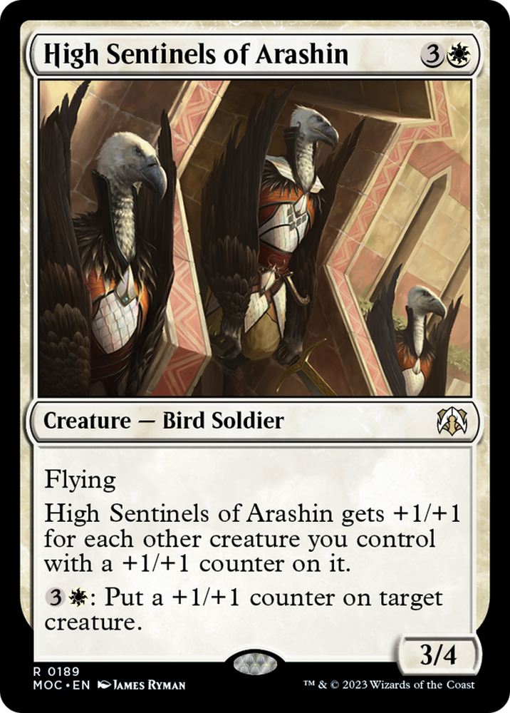 High Sentinels of Arashin [March of the Machine Commander] 