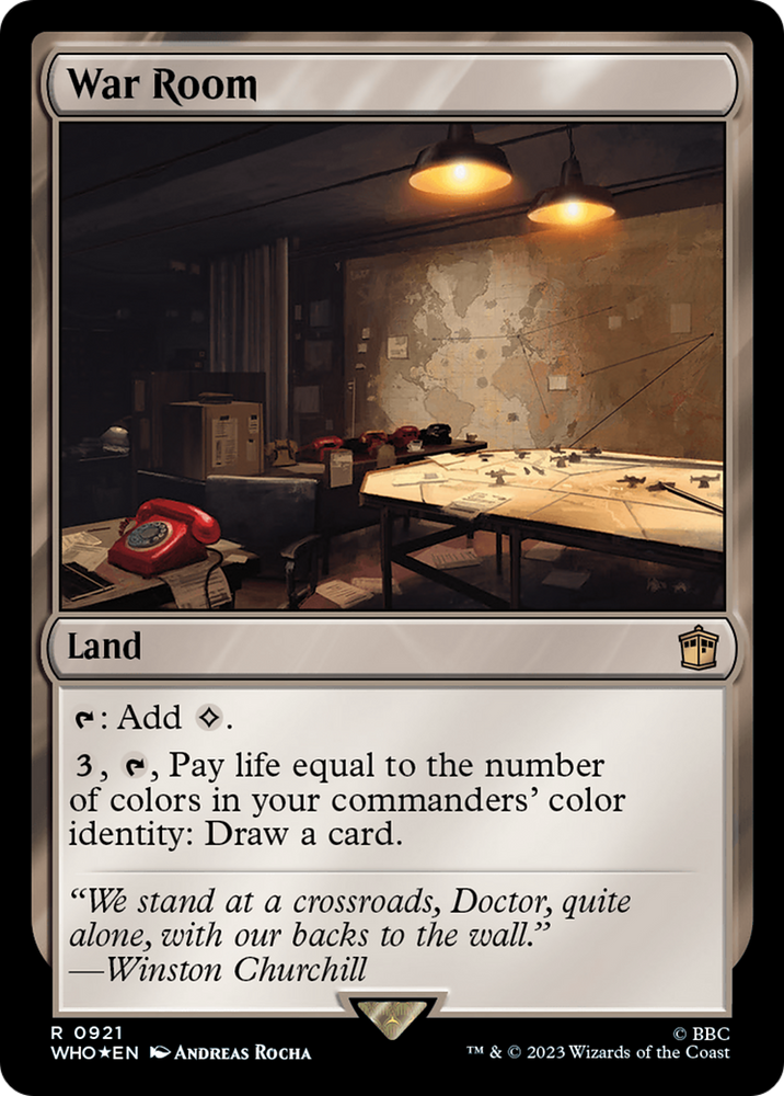 War Room (Surge Foil) [Doctor Who] 