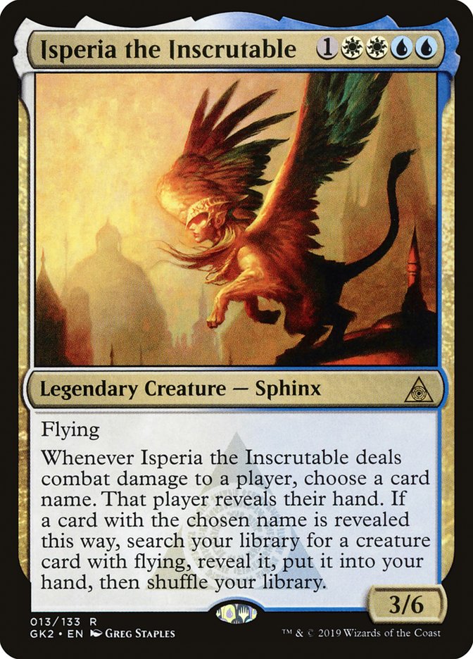 Isperia the Inscrutable [Ravnica Allegiance Guild Kit]