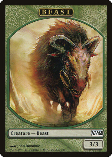 Beast Token [Magic 2013 Tokens] 