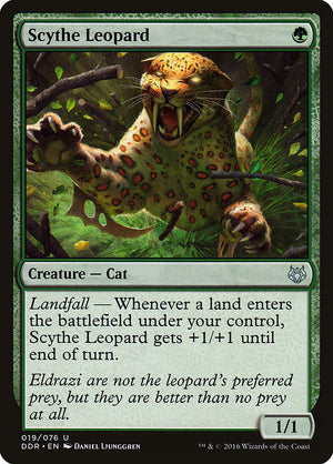 Scythe Leopard [Duel Decks: Nissa vs. Ob Nixilis] 