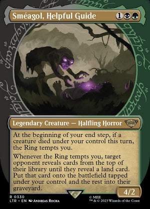 Smeagol, Helpful Guide (Showcase Ring Frame) [The Lord of the Rings: Tales of Middle-Earth] 