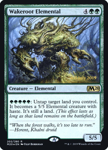 Wakeroot Elemental [Core Set 2020 Prerelease Promos] 