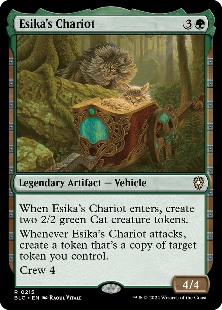 Esika's Chariot [Bloomburrow Commander] 