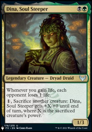 Dina, Soul Steeper [The List]