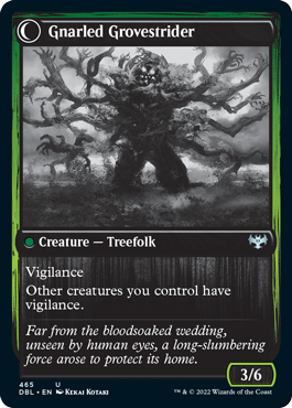 Dormant Grove // ​​Gnarled Grovestrider [Innistrad: Double Feature] 