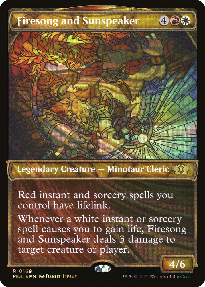 Firesong and Sunspeaker (Halo Foil) [Multiverse Legends] 