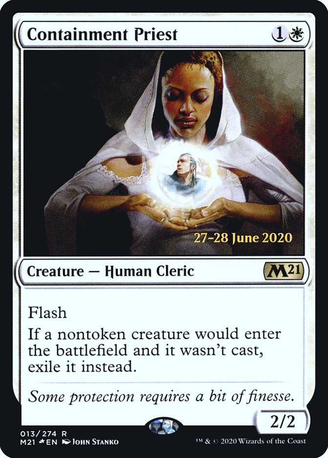 Containment Priest [Core Set 2021 Prerelease Promos] 