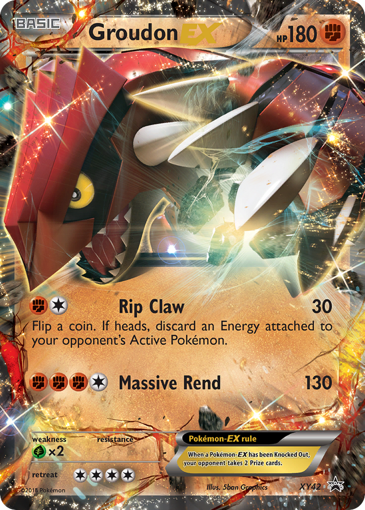 Groudon EX (XY42) [XY: Black Star Promos] 