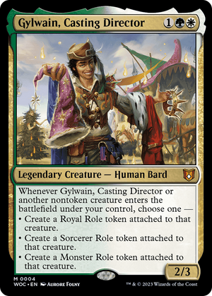 Gylwain, Casting Director [Wilds of Eldraine Commander] 