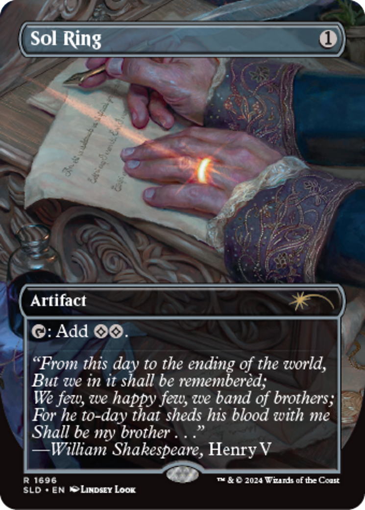 Sol Ring (1696) [Secret Lair: Sheldon's Spellbook] 