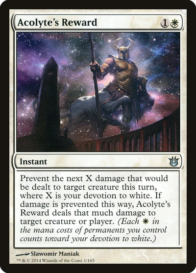 Acolyte's Reward [Born of the Gods] 
