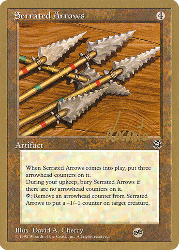 Serrated Arrows (Michael Loconto) (SB) [Pro Tour Collector Set] 