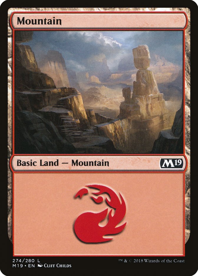 Mountain (274) [Core Set 2019] 