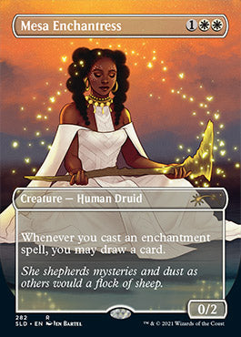 Mesa Enchantress (Borderless) [Secret Lair Drop Series] 