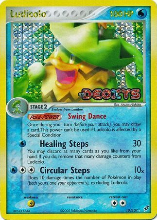 Ludicolo (10/107) (Stamped) [EX: Deoxys] 