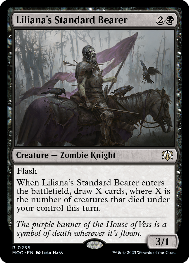 Liliana's Standard Bearer [March of the Machine Commander] 