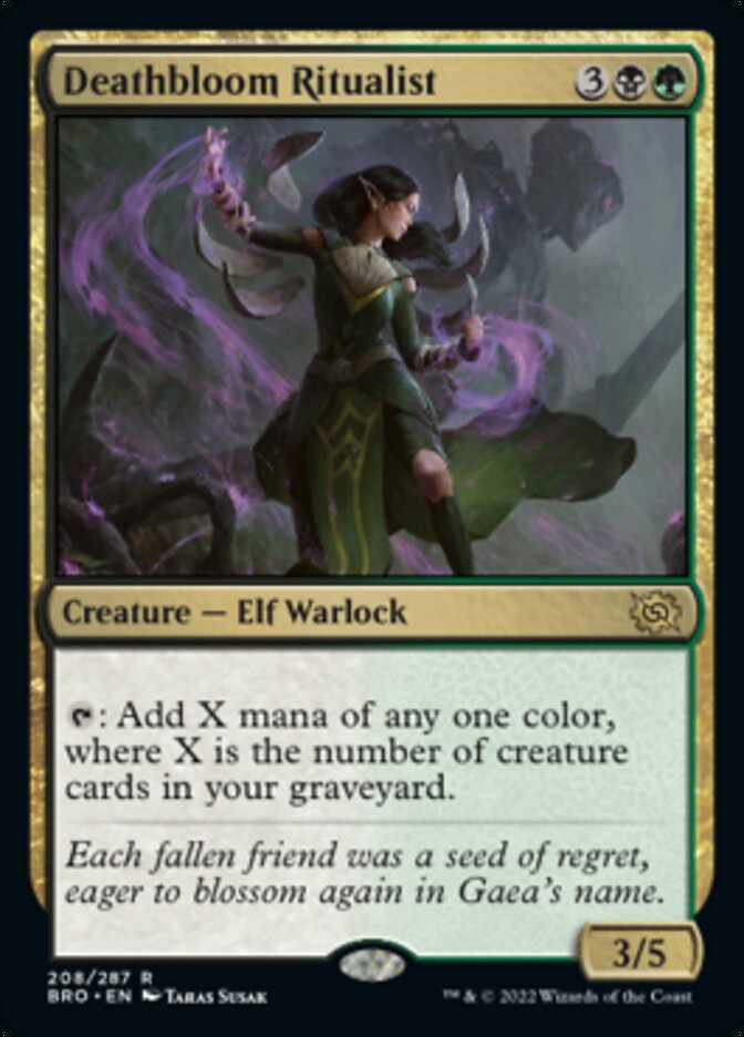 Deathbloom Ritualist [The Brothers' War] 