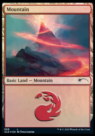 Mountain (Spellcasting) (568) [Secret Lair Drop Promos] 